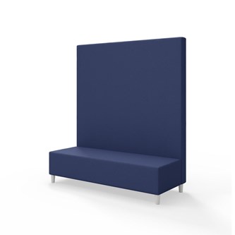 Snake 150 istuinmoduuli, korkea selkänoja, jalat puuta, ik 37,5 cm