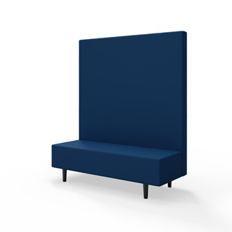 Snake 150 istuinmoduuli, korkea selkänoja, jalat puuta, ik 43 cm