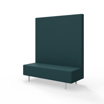 Snake 150 istuinmoduuli, korkea selkänoja, jalat puuta, ik 43 cm