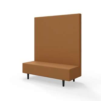 Snake 150 istuinmoduuli, korkea selkänoja, jalat puuta, ik 43 cm