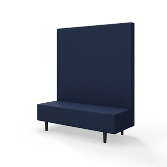 Snake 150 istuinmoduuli, korkea selkänoja, jalat puuta, ik 43 cm