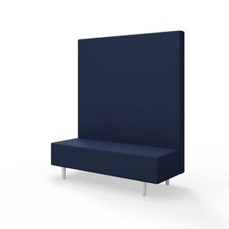 Snake 150 istuinmoduuli, korkea selkänoja, jalat puuta, ik 43 cm