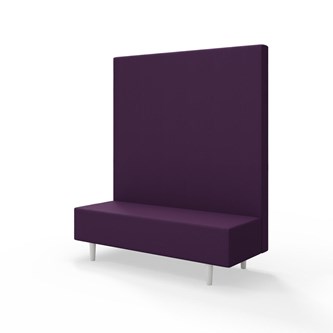 Snake 150 istuinmoduuli, korkea selkänoja, jalat puuta, ik 43 cm