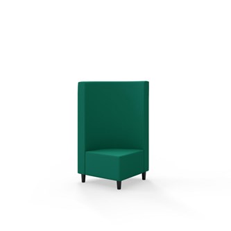 Snake kulmarahi 90°, keskikorkea selkänoja, jalat puuta, ik 37,5 cm