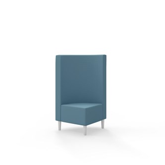 Snake kulmarahi 90°, keskikorkea selkänoja, jalat puuta, ik 43 cm