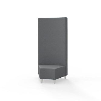 Snake kulmarahi 45°, korkea selkänoja, jalat puuta, ik 37,5 cm