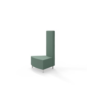 Snake kulmarahi 45°, keskikorkea selkänoja sisäkulmassa, jalat puuta, ik 37,5 cm