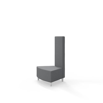 Snake kulmarahi 45°, keskikorkea selkänoja sisäkulmassa, jalat puuta, ik 37,5 cm