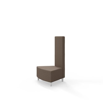 Snake kulmarahi 45°, keskikorkea selkänoja sisäkulmassa, jalat puuta, ik 37,5 cm