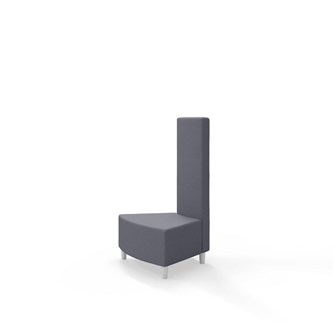 Snake kulmarahi 45°, keskikorkea selkänoja sisäkulmassa, jalat puuta, ik 37,5 cm