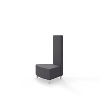 Snake kulmarahi 45°, keskikorkea selkänoja sisäkulmassa, jalat puuta, ik 37,5 cm