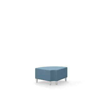 Snake kulmarahi 90° pyöreä R 12,  jalat puuta, ik 37,5 cm