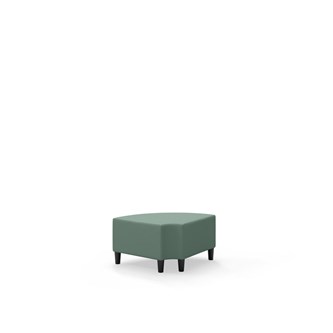 Snake kulmarahi 90° pyöreä R 12,  jalat puuta, ik 37,5 cm