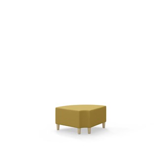 Snake kulmarahi 90° pyöreä R 12,  jalat puuta, ik 37,5 cm