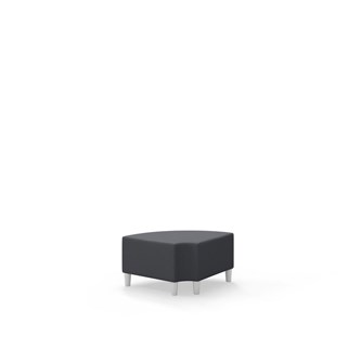 Snake kulmarahi 90° pyöreä R 12,  jalat puuta, ik 37,5 cm