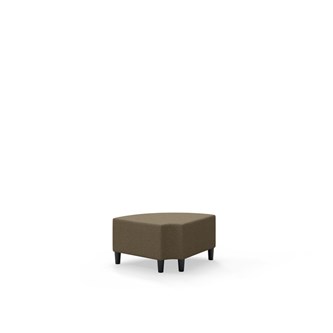 Snake kulmarahi 90° pyöreä R 12,  jalat puuta, ik 37,5 cm