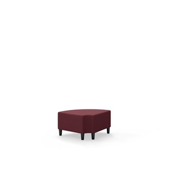 Snake kulmarahi 90° pyöreä R 12,  jalat puuta, ik 37,5 cm