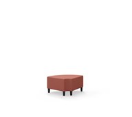 Snake kulmarahi 90° pyöreä R 12,  jalat puuta, ik 37,5 cm