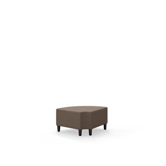 Snake kulmarahi 90° pyöreä R 12,  jalat puuta, ik 37,5 cm