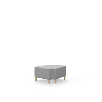 Snake kulmarahi 90° pyöreä R 12,  jalat puuta, ik 37,5 cm