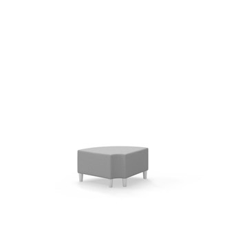 Snake kulmarahi 90° pyöreä R 12,  jalat puuta, ik 37,5 cm