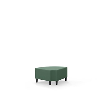 Snake kulmarahi 90° pyöreä R 12,  jalat puuta, ik 37,5 cm