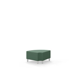 Snake kulmarahi 90° pyöreä R 12,  jalat puuta, ik 37,5 cm