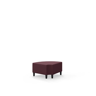 Snake kulmarahi 90° pyöreä R 12,  jalat puuta, ik 37,5 cm