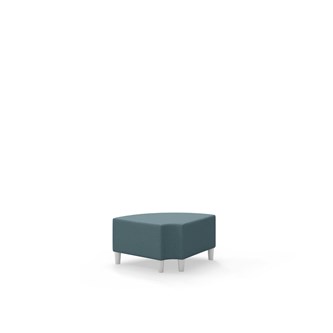 Snake kulmarahi 90° pyöreä R 12,  jalat puuta, ik 37,5 cm