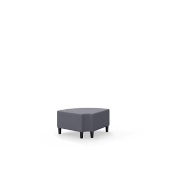 Snake kulmarahi 90° pyöreä R 12,  jalat puuta, ik 37,5 cm