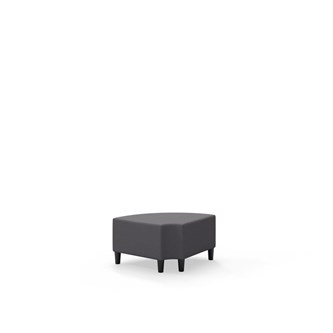 Snake kulmarahi 90° pyöreä R 12,  jalat puuta, ik 37,5 cm