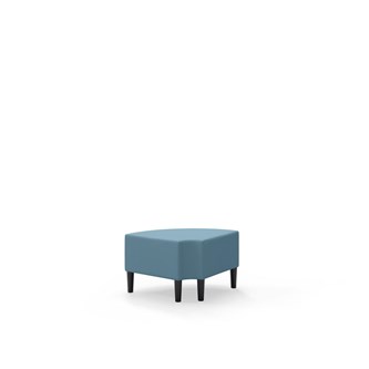 Snake kulmarahi 90° pyöreä R 12, jalat puuta, ik 43 cm