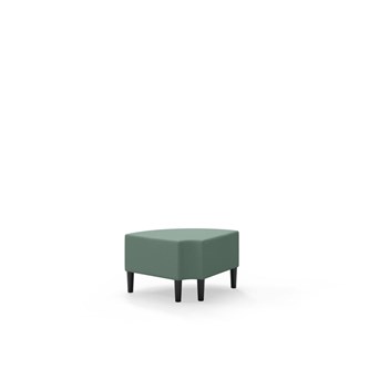 Snake kulmarahi 90° pyöreä R 12, jalat puuta, ik 43 cm