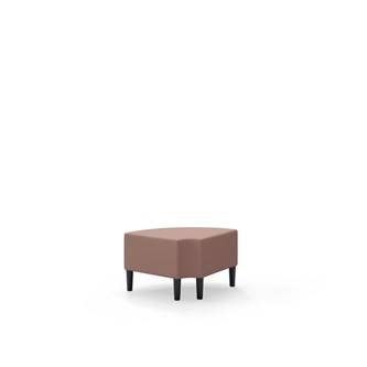 Snake kulmarahi 90° pyöreä R 12, jalat puuta, ik 43 cm