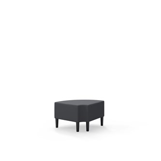 Snake kulmarahi 90° pyöreä R 12, jalat puuta, ik 43 cm