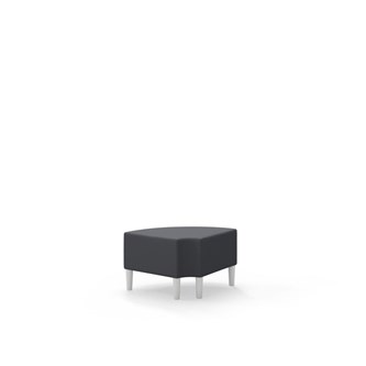 Snake kulmarahi 90° pyöreä R 12, jalat puuta, ik 43 cm