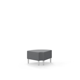 Snake kulmarahi 90° pyöreä R 12, jalat puuta, ik 43 cm