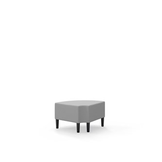 Snake kulmarahi 90° pyöreä R 12, jalat puuta, ik 43 cm