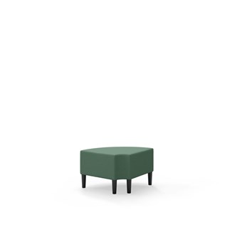 Snake kulmarahi 90° pyöreä R 12, jalat puuta, ik 43 cm