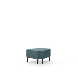 Snake kulmarahi 90° pyöreä R 12, jalat puuta, ik 43 cm