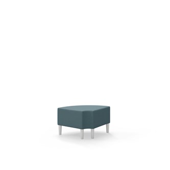 Snake kulmarahi 90° pyöreä R 12, jalat puuta, ik 43 cm