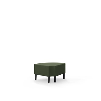 Snake kulmarahi 90° pyöreä R 12, jalat puuta, ik 43 cm