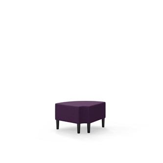 Snake kulmarahi 90° pyöreä R 12, jalat puuta, ik 43 cm