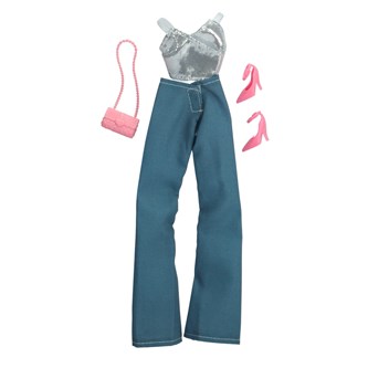 Steffin farkut ja glittertoppi