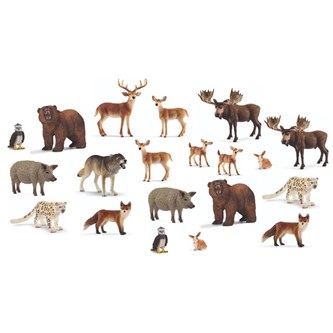 Schleich Metsän eläimet, 23 kpl