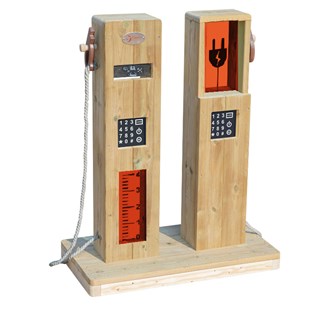 Polttoaine- ja latausasema