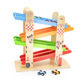 Autorata, kaksiväyläinen, puuta