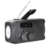 Radio kampi- ja aurinkolatauksella