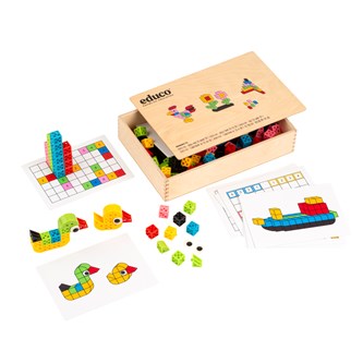 EDUCO Verti-fix: rakenna 3D-rakenteita