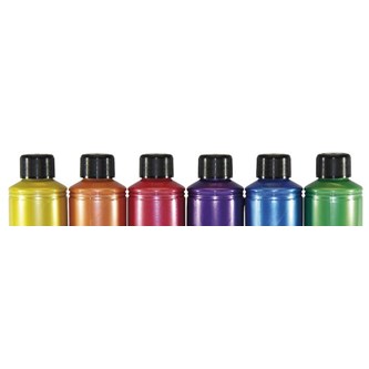 Metallivärilajitelma Lekolar 6 x 500 ml